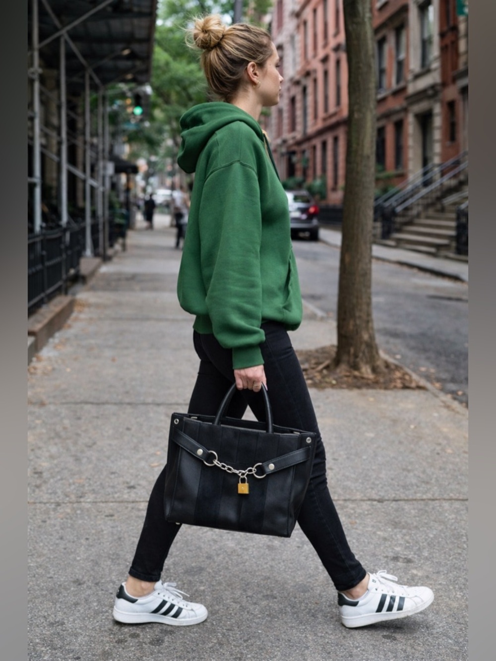 Alexander Wang Large Attica Crossbody Bag,  Leather Suede Front Chain Lock $895